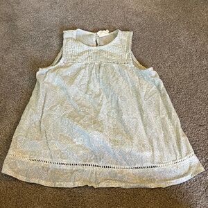 Mata Traders tank in pale sage green